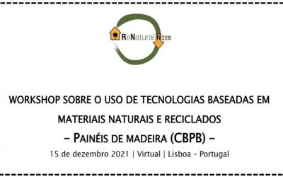 Taller on-line sobre el uso de tecnologías basadas en materiales naturales y reciclados – Paneles de Madera (CBPB)