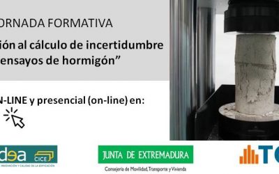 Jornada formativa: “Introducción al cálculo de incertidumbre en ensayos de hormigón”