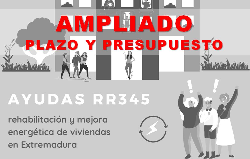 Ayudas RR_345: Ampliación de plazo y presupuesto!