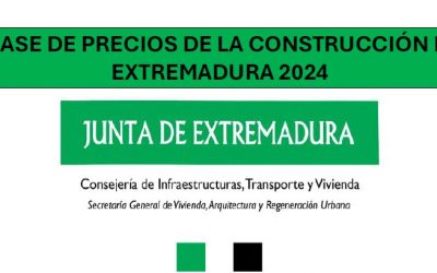 Novedades de la Base de Construcción de Extremadura 2024