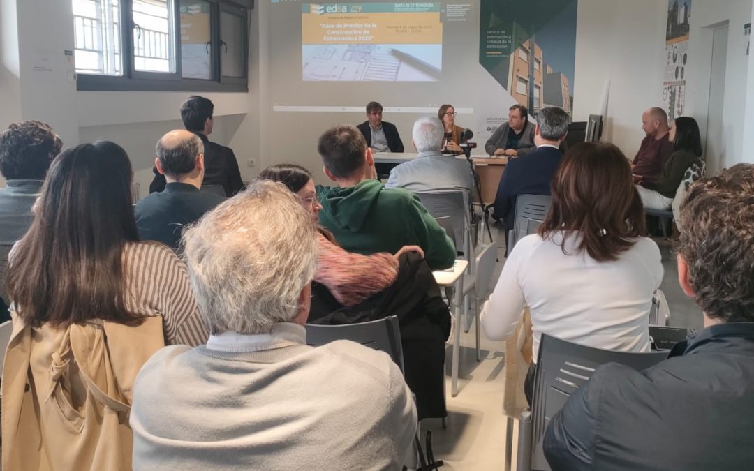 Grabación: Presentación “Base de precios de la Construcción Extremadura 2025″