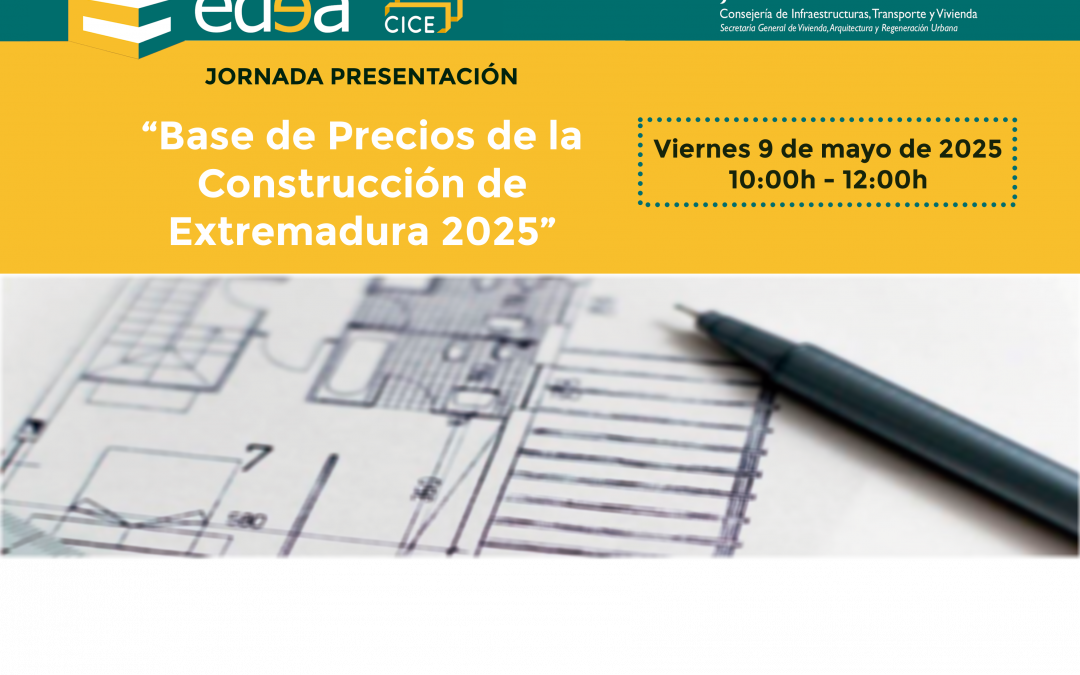 Presentación “Base de precios de la construcción Extremadura 2025
