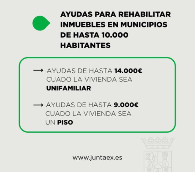 Nuevas ayudas en Extremadura para la rehabilitación de viviendas en el medio rural